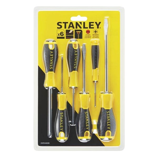STANLEY 6PC ESSENTİAL SCREWDRİVER SET (SMALL) STHTO-60208