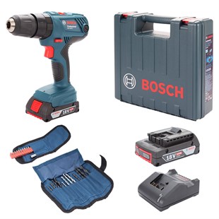Bosch Professional GSB 180-LI Akülü Darbeli Vidalama 18V 2,0 Ah - 06019F8308