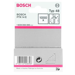 Bosch Zımba Çivisi 14mm PTK 14/3,6 V