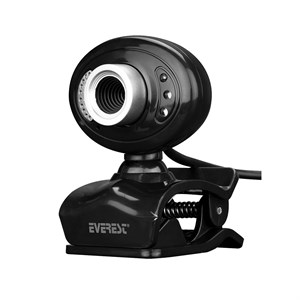 Everest SC-826 Pixels 0.3 Mega , 640x480 Usb Mikrofonlu Görüş Ledli Webcam Pc Kamera 35220